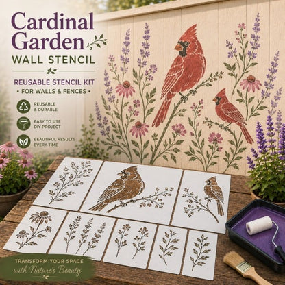 Transform Any Wall Into a Stunning Garden Mural in Minutes