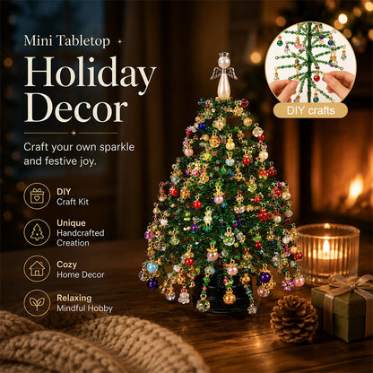 🎄 DIY Christmas tree bead kit – MAKE YOUR OWN SPARKLING CHRISTMAS TREE ✨