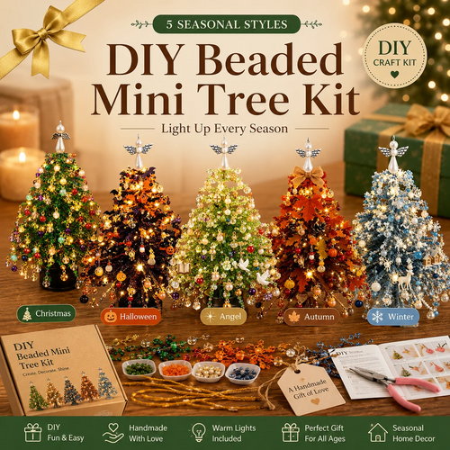 🎄 DIY Christmas tree bead kit – MAKE YOUR OWN SPARKLING CHRISTMAS TREE ✨